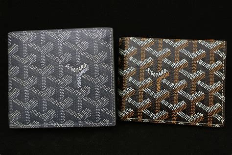 goyard wallet replica|authentic goyard wallet.